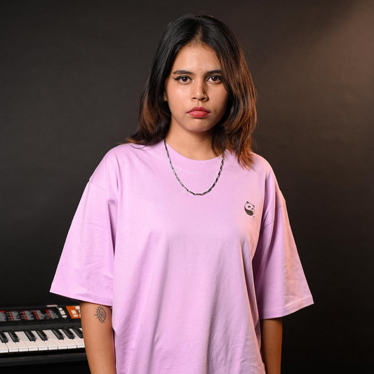 Palooza Basics: Lilac Oversized T-shirt | Artwear