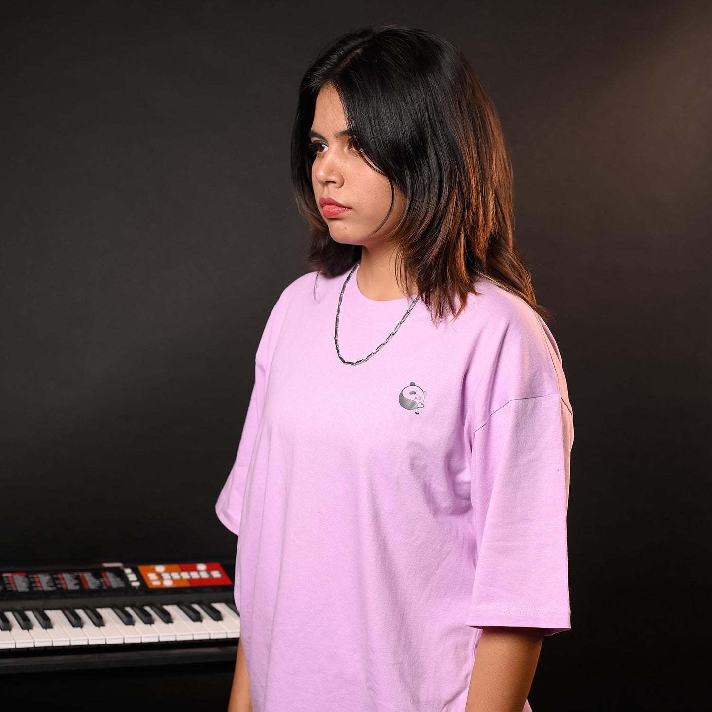 Palooza Basics: Lilac Oversized T-shirt | Artwear