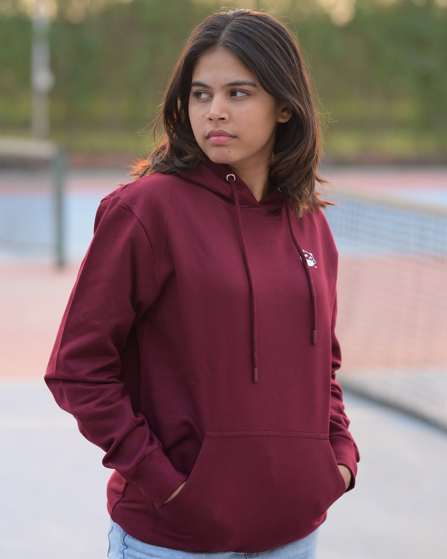 Palooza Basics - Maroon Pullover Unisex Hoodie