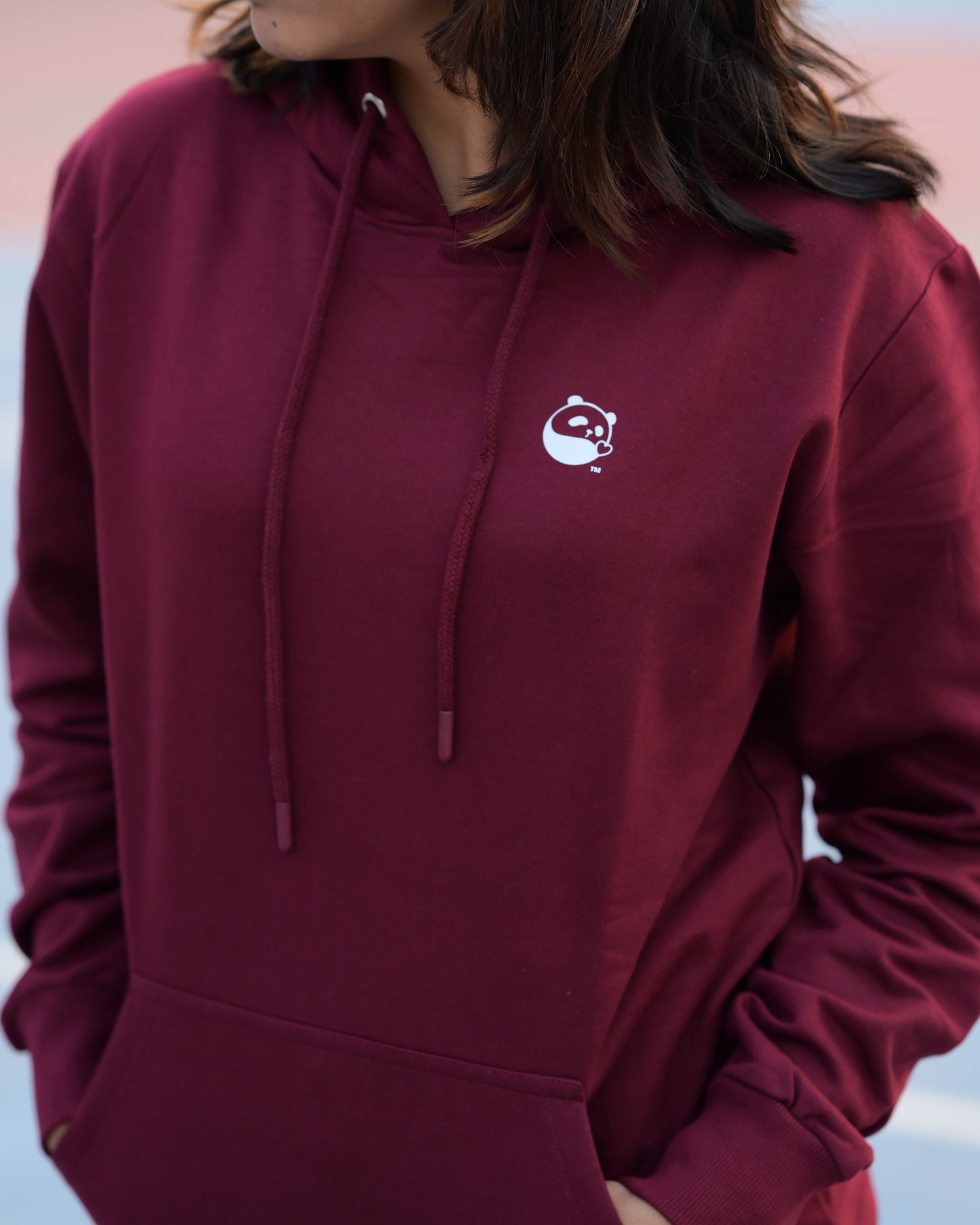 Palooza Basics - Maroon Pullover Unisex Hoodie