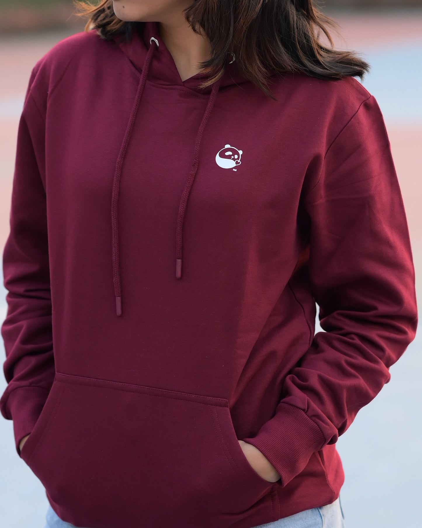 Palooza Basics - Maroon Pullover Unisex Hoodie