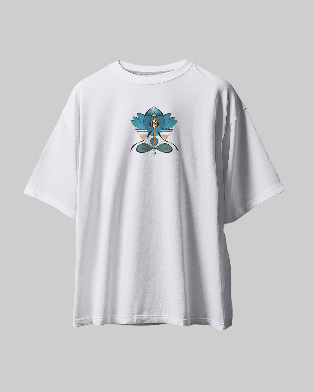 The Lotus by Soma Yoga Oversized T-shirt | Artwear
