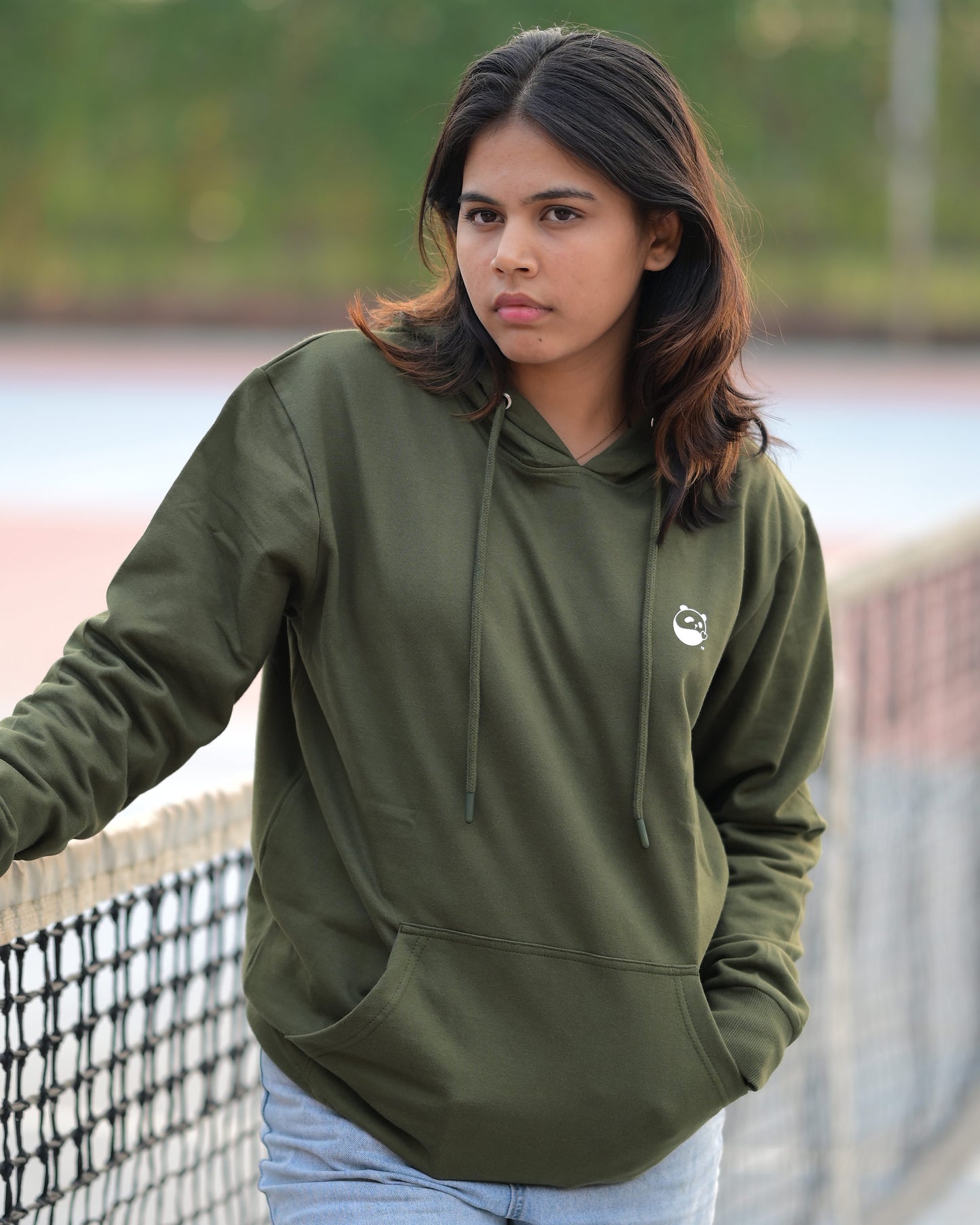 Palooza Basics - Olive Green Pullover Unisex Hoodie