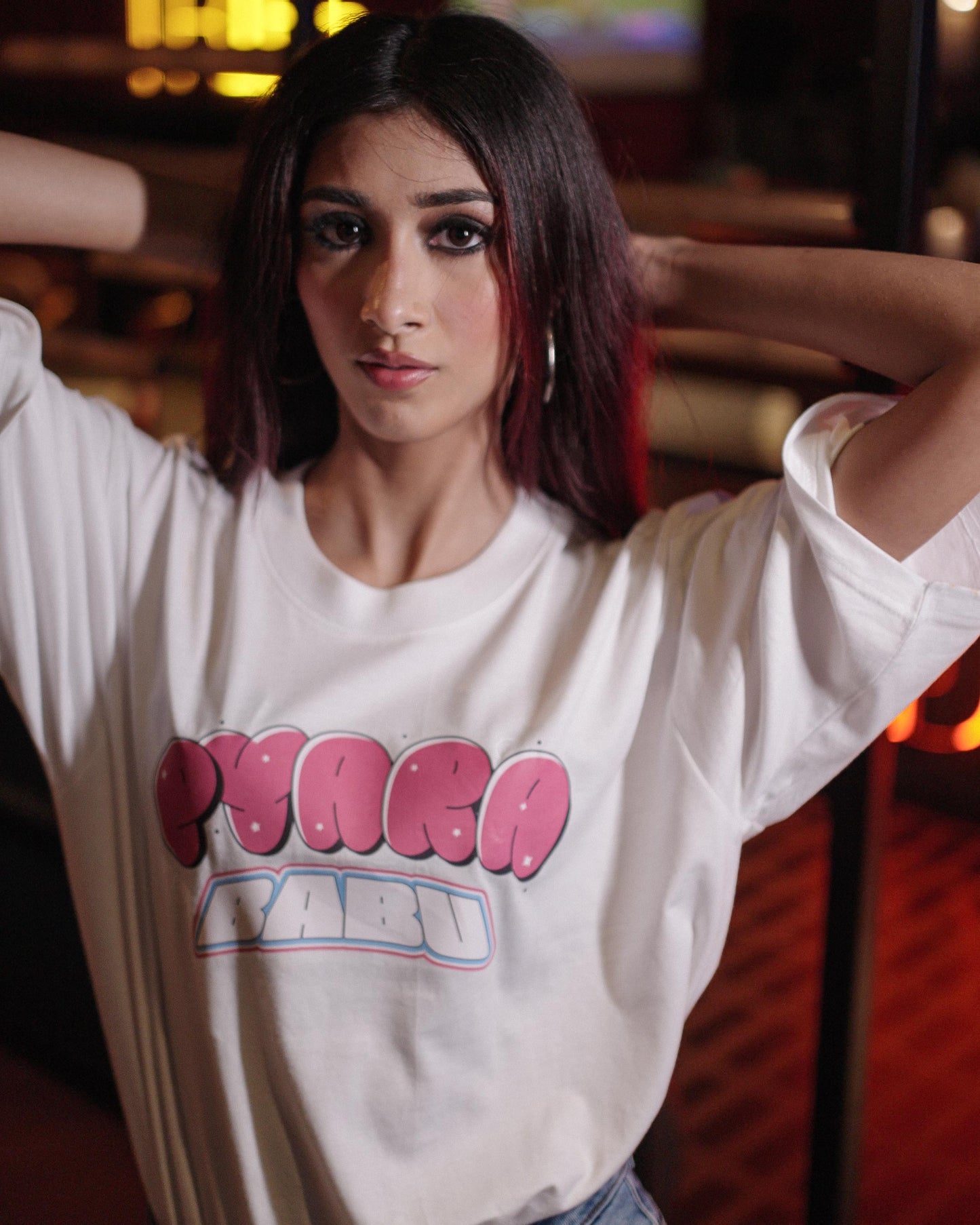 Pyara Babu Oversized T-shirt by Tuset Dwiz | Artwear