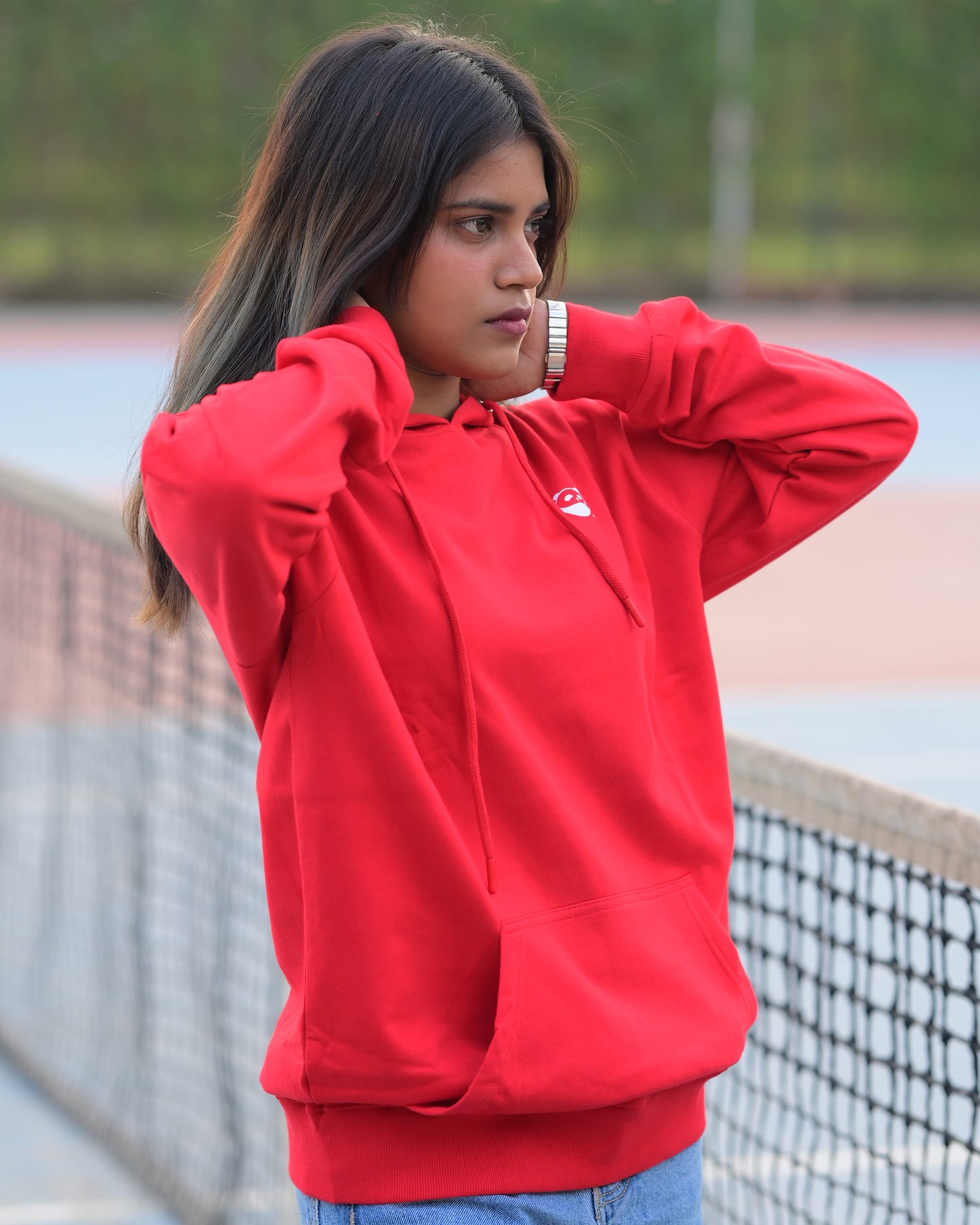 Palooza Basics - Red Pullover Unisex Hoodie