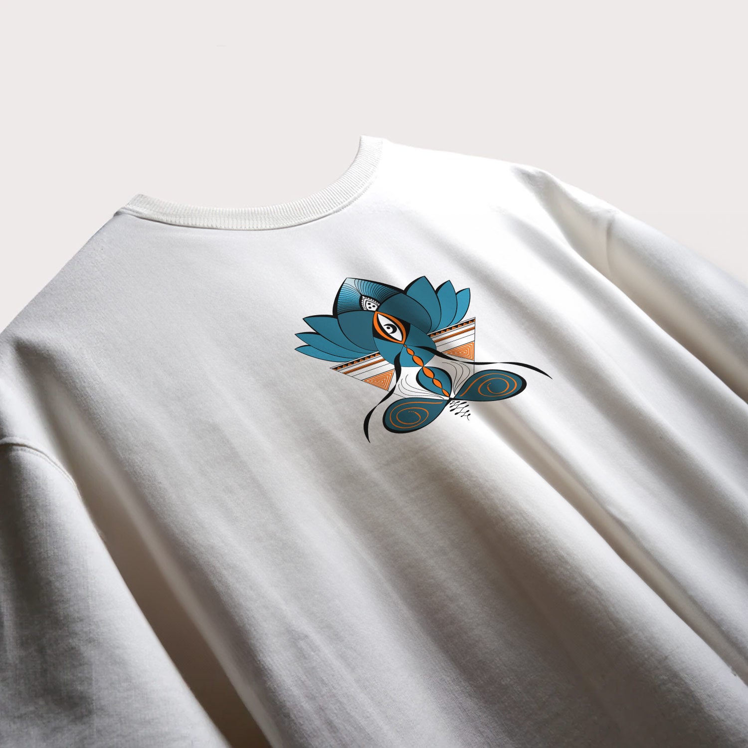 The Lotus by Soma Yoga Oversized T-shirt | Artwear 