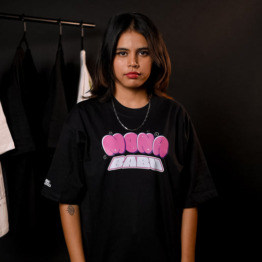 Mona Babu Oversized T-shirt by Tuset Dwiz | Artwear