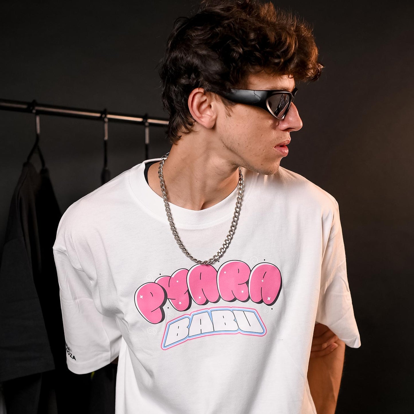 Pyara Babu Oversized T-shirt by Tuset Dwiz | Artwear