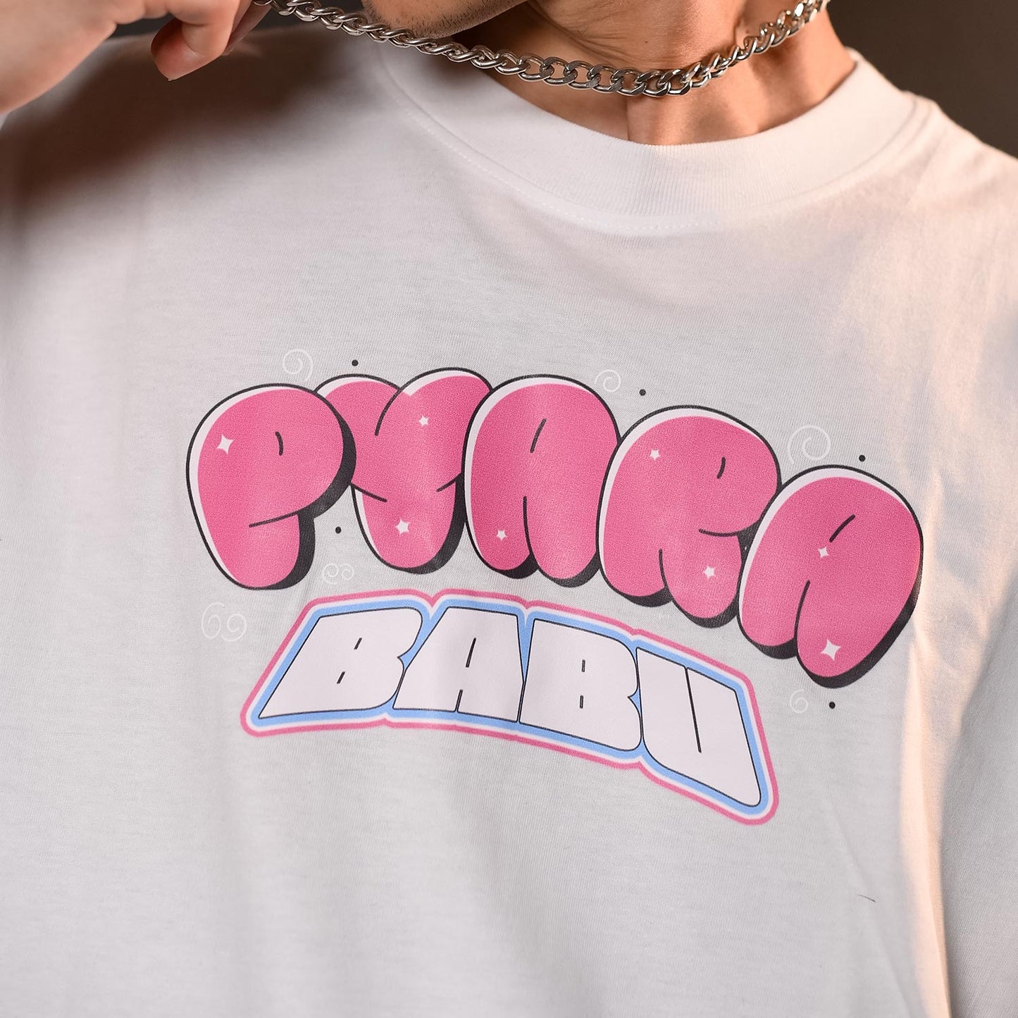 Pyara Babu Oversized T-shirt by Tuset Dwiz | Artwear