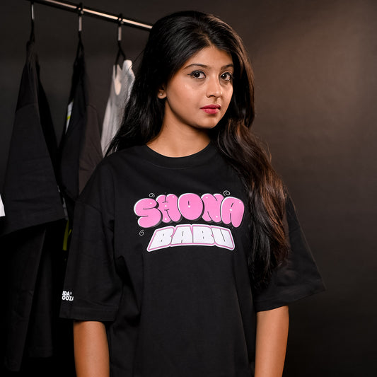 Shona Babu Oversized T-shirt by Tuset Dwiz | Artwear