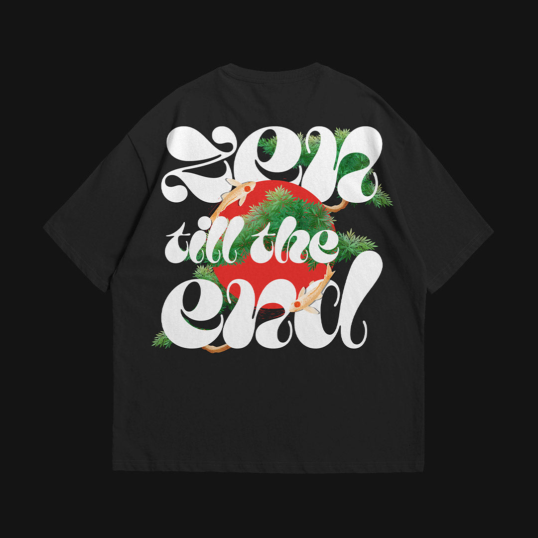 Zen Till The End Oversized T-shirt | Artwear