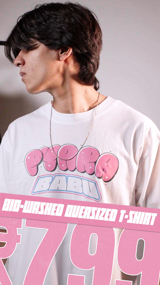 Pyara Babu Oversized T-shirt by Tuset Dwiz | Artwear